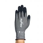 AnsellHyFlex 11-581 handschoen  (Doos 144 paar) (Maat 6-12) 19022400 - van nitril met HPPE/Wolfraam/Nylon/Spandex voering