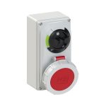 32A 4p IP67 3h Reefer Container Interlock Contactdoos met Schakelaar PCE 61242-3