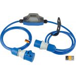 16A CEE Camping Meter - mobiele digitale elektriciteitsmeter - gekalibreerd - (met reset) IP44