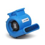 Turbo ventilator tegels en badkamer, Radiaal ventilator DRF 4000, urenteller en optioneel slangadapter voor 3 slangen van 100 mm, tapijtdroger