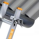 Ladder dakgoot houder - ladder dakgoot beveiliging - ladder valbeveiliging - ladder omval beveiliging - Laddergrip-Ladder beveiliging - Layher