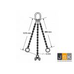 Ketting Driesprong voor kruiwagen - JSK Handelsonderneming