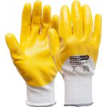 OXXA® Cleaner 50-002 handschoen 15000200 Nitril (NBR)-coating op de handpalm en vingers (Doos 144 paar) (Maten 8-10)
