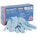 KCL Dermatril P 743, dikte 0,2 mm, blauw, per 50 st.