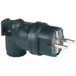 SIROX® volrubber haakse stekker 250 V