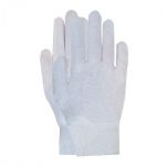 Interlock handschoen van 100% katoen, damesmaat met manchet (260