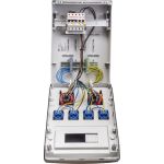 VOTHA WERSAU wandverdeler SIEMENS REG - bedraad met 2x CEE 16 A, 4x WCD'S 230 V en aardlekschakelaar 40 A 0,03 A (4P) 056.024.0120-SI