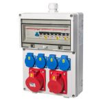 Wandverdeler HELAF Deventer, 1x CEE 32A, 1x CEE 16A, 4x Schuko - DV0611141121 - EAN: 4028232427125