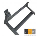 Stapelrek Euro | 1200x800mm | W.L.L. 3.000 kg | Geheel thermisch verzinkt