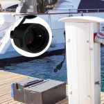 Perilex adapter 16A hoekstekker op Schuko koppeling, Perilex stekker H07RN-F3G 2,5 mm² rubberen kabel 0,5 meter - 165162P