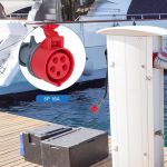 Perilex Adapter 16A naar CEE, 16A hoekstekker op CEE-koppeling ca. 0,5 meter kabel 5G2,5 mm² - 165165P