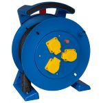 JUMBO kabelhaspel blauw 25 meter kabel, 3 contactdozen, H07RN-F 3G1,5 mm² - 2266.653.1251