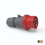Bals Steker 6h 16A 5P 400V IP54 Quick-Connect Innolinq Loodvrij - B0000200