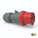 Bals Steker 6h 32A 5P 400V IP54 Quick-Connect Innolinq Loodvrij - B0000201