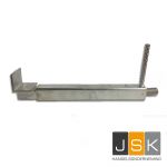 Galvanized stamping spindle - Facade claw - Facade clamp - Facade support - Masonry clamp