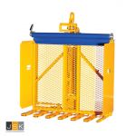 Halve / dubbele Hulo-tang - 2100TKT6VU - 800 kg - 170 kg - Gepoedercoat (RAL 1007) - volgens GSP type 310.04TKT-6VU