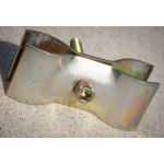 Koppeling standaard 4 mm staal en 10 mm inbus | Bouwhek-klem met Inbus-bout 10mm | Klemset | Bouwhekklemset | Bouwhekklem | Thermisch verzinkt | Ø 42 mm - JSK Handelsonderneming