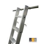 Dakhaak (Ø 50 mm) voor aluminium en houten ladders pro set  Art. Nr.: 19304
