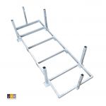 Rijplaten bok met uitneembare staanders | Rijplaten pallet | Rijplaten stapelrek | Rijplatenrek | Rijplatenbunker | 1010.0025