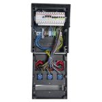 Wandverdeler bedraad Rubber 203mm 32A | 1x 32A 5p 400V | 2x 16A 5p 400V | 3x randaarde-contactdoos 230V | "Waldeck" 032.123.1131 - JSK Handelsonderneming