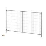 Bouwhek voorverzinkt, middenbuis en 4 ingelaste hoeken 100% rondom gelast frame 3.500x2.000 mm - verpakkingseenheid 68 stuks af fabriek excl. transport