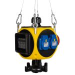SIROX® Hangverdeler - KHV 8 | 4x schuko 16A 230V | 959.007  - JSK Handelsonderneming