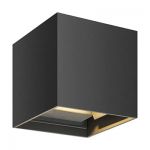 47090 Wandlamp Up-Down COB LED 8W 800 lumen IP65, Binnen- en Buitenverlichtingsarmatuur, licht uitstralingshoek afzonderlijk instelbaar. 3000K warmwit lichtkleur