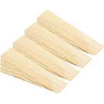 Houten wiggen van Vurenhout (2100/pallet) 75x70x150mm, geleverd op pallet(60/zak) van 2.100 stuks, franco levering