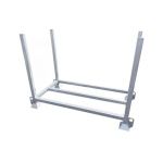 Opslagrek voor kunststof baakvoeten - Baakvoeten pallet - Opslagrek voor baakvoeten - Geleidebaak opslagrek - Baakvoeten opslagbunker - Baakvoeten opslagpallet - 1446.30400140