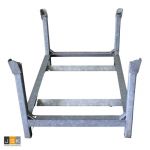 Layher Modul-Palette 830 Lagerpalette systemfrei - Belastung 2000 kg  Artikelnummer: LB-7042.002  Länge: 1,20 m Breite: 0,80 m Höhe: 1,04 m