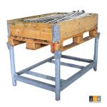 Stapelrek Euro formaat | 1200x800mm | W.L.L. 3.000 kg | Geheel thermisch verzinkt