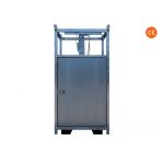 Lichtmast Professional telescopisch uitschuifbaar 2.4 tot 8.5 meter, voorzien van ballastblokken, Nederlands fabricaat, leverbaar met of zonder LED-bouwlampen