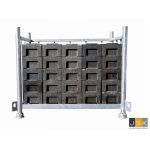 Bouwhekvoetenpallet + 25 bouwhekvoeten - 603220