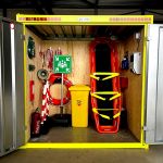 EHBO - BHV container unit | Basic uitvoering | KV1 - JSK Handelsonderneming