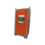 EHBO container unit | BHV container unit infra | AED Container Infra | Mobile EHBO Container Post | Basic uitvoering | AV2