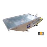 Kraancontainer type B 1m³ (2000kg) | Afval kantelcontainer | type KC-1B 1.000 ltr. | 1 m³ 2000 Kg | NEN-13155 Aboma Keboma gekeurd Conform de EU richtlijn 92/58