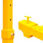 Auto(laad)kraan pallethaak verstelbaar WLL 2.000/1.750 kg type PG-120-1.75-SSB 1.75/2 TON - (Autolaadkraanmodel)