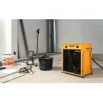 B 22 EPB 22kW Elektrische kachel 400V / 50 Hz | Luchtverplaatsing 1.632 m³/uur | 11 - 22 kW | 73 dB(A) @1 meter | 63A Master