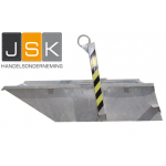 Kraancontainerbak | Crane Container type A | 1 m³ 2000 Kg | NEN-13155 Aboma Keboma gekeurd