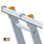 Veiligheidshaak (Ø 50 mm) voor aluminium en houten ladders pro set  Art. Nr.: 19304