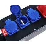 PCE 9441151 Mobile Distribution box plastic Steyregg MV CEE 16A, 2x CEE-stopcontact 16A 5p 400V ongezekerd, 3x Beschermingsstopcontact 16A 250V IP54 ongezekerd