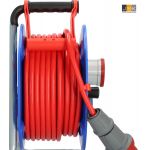 Kabelhaspel Brennenstuhl 1182770010 25 meter Rood CEE-stekker 16A 5polig, 2x schuko - gratis verzending