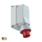 545-6 | CEE Toestelcontactdoos opbouw 125A 5p 400V 6h rood/grijs IP67 | Sirox PCE 835.456/103407