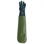 PVC groen plukhandschoen rechts (doos 120 stuks) (maat 10-700 mm ) - 12023570
