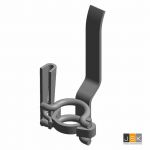 Kantplankkoppeling voor 1 steigerplank | Kantplankhouder voor 1 steigerplank | Kantplank houder voor 1 steigerplank | bord de bordure de raccordement