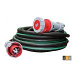 Aluminium Krachtstroomkabel aluprene 5 x 10 63A | 25 meter Artikelnummer: 132156, uiterst soepele aluminium kabel voor bouw en industrie