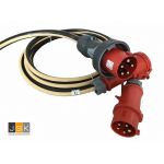 Aluminium Krachtstroomkabel aluprene 5 x 10 63A | 25 meter Artikelnummer: 132156, uiterst soepele aluminium kabel voor bouw en industrie