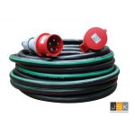 Aluminium krachtstroomkabel aluprene 5 x 6 32A | 25 meter artikelnummer: 132155, uiterst soepele aluminium kabel voor bouw en industrie