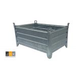 Verzinkte stapelbak 1200x800x500mm | 120x80x50cm | vollbad verzinkt | 2.000-10.000 kg