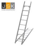 Ladder (steiger) 3000 staal, thermisch verzinkt volgens het zogenoemde Layher-model, diameter van ø48,3 mm 1446.11000003